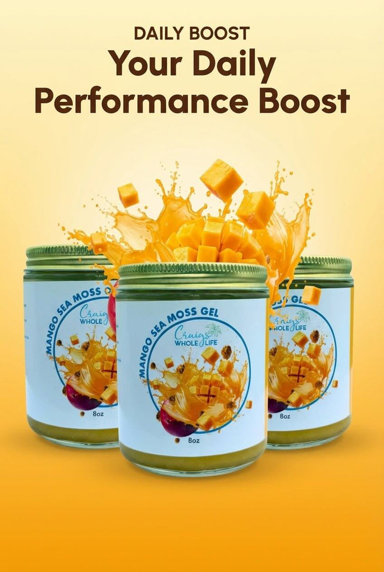 Mango Sea Moss Gel - 8oz16oz