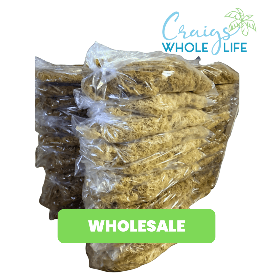 Premium Caribbean Gold Sea Moss – Wholesale Supply - Craigswholelife