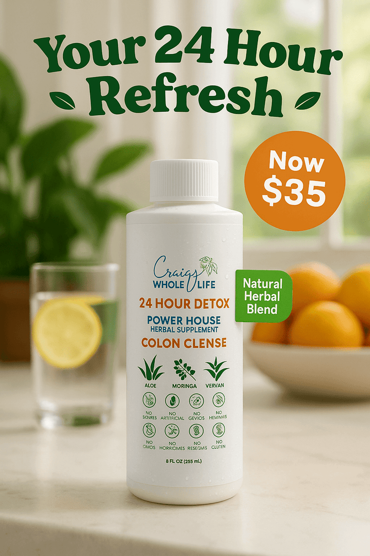 24 Hour Colon Detox craigswholelife Products