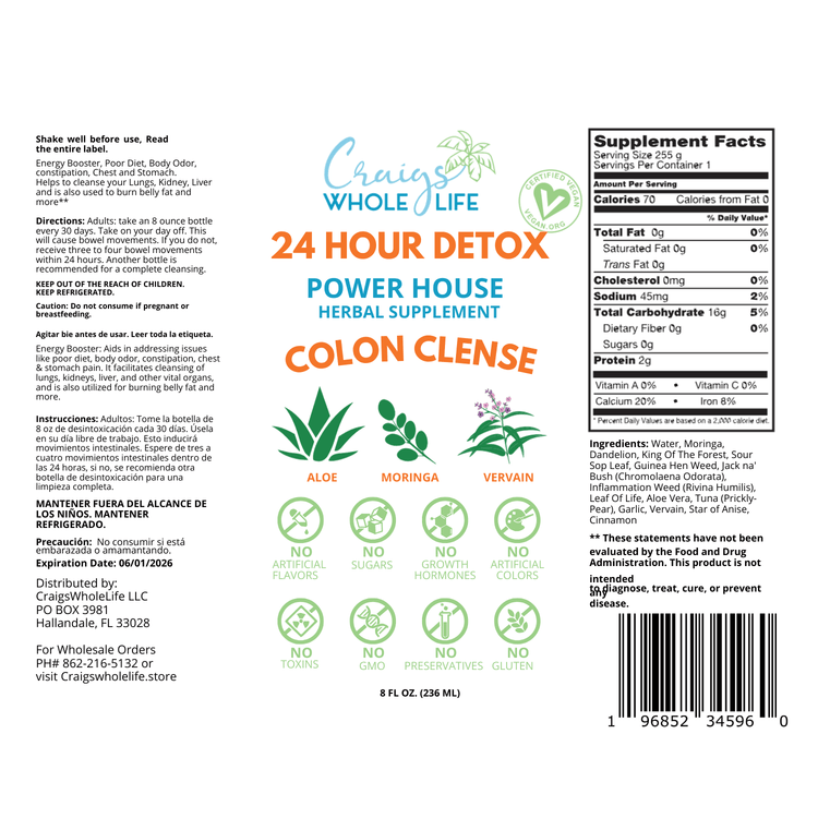 24-Hour Colon Cleanse