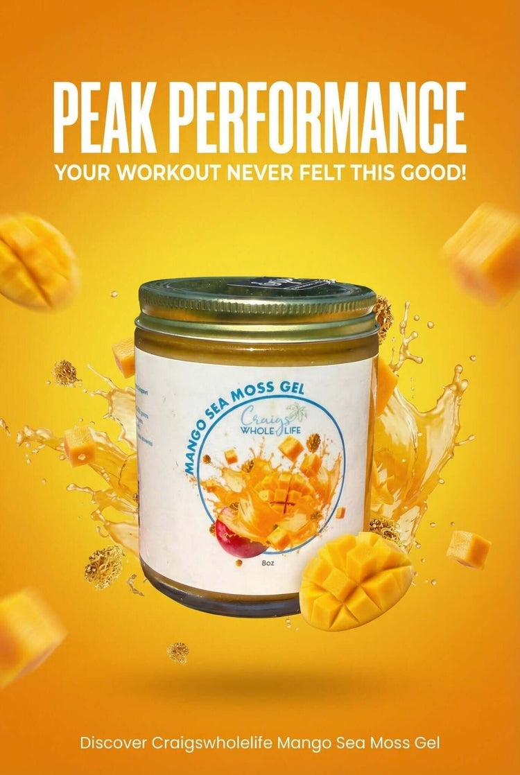 Mango Sea Moss Gel - 8oz16oz