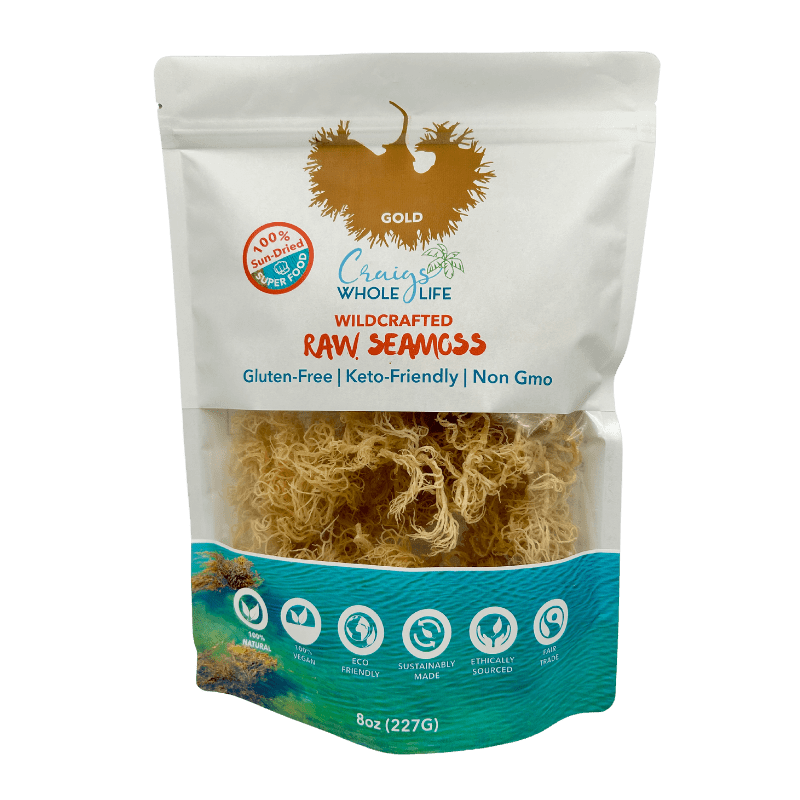 Raw Gold Sea Moss Wildcrafted