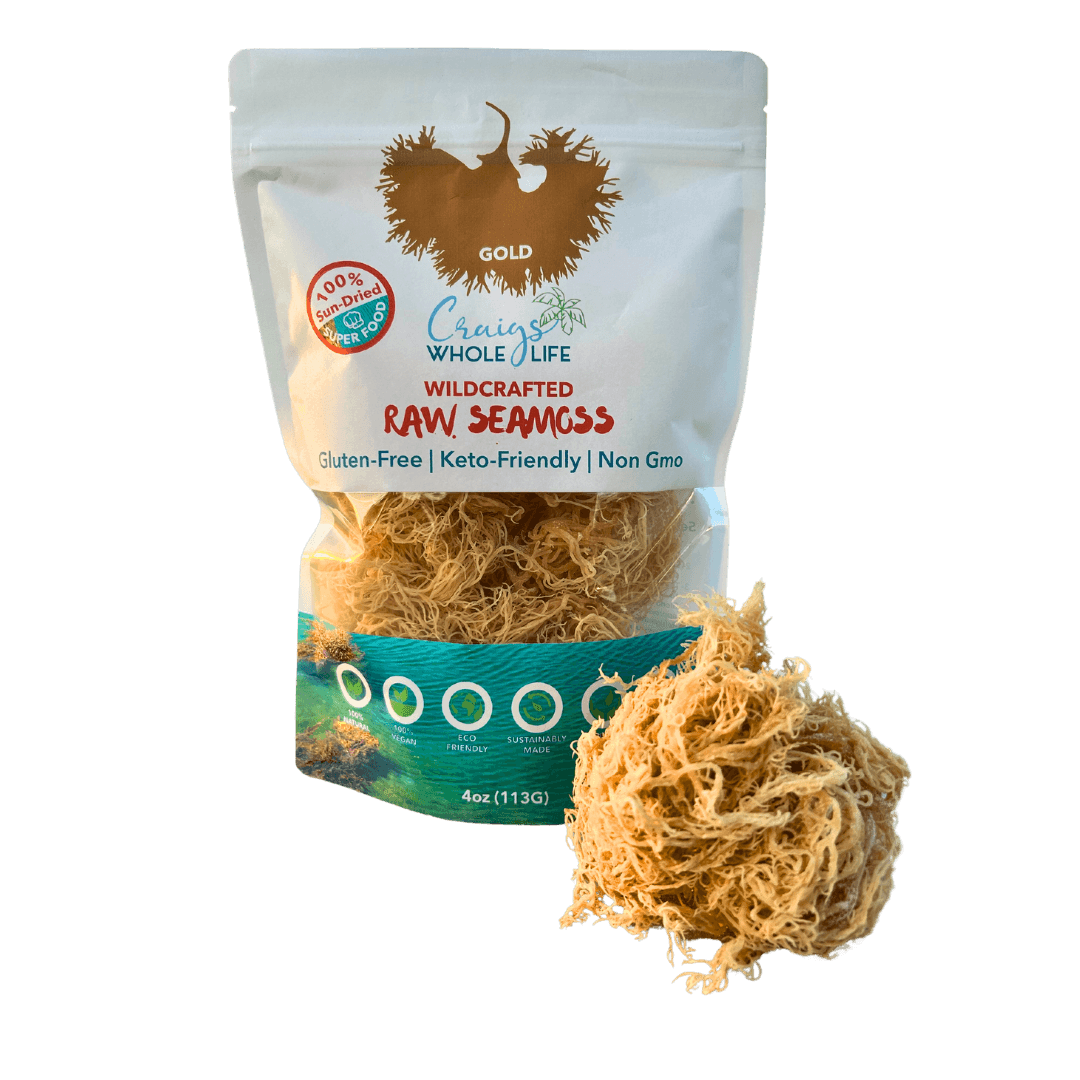 Raw Gold Sea Moss Wildcrafted