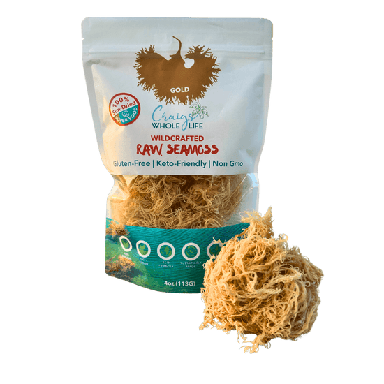 Raw Gold Sea Moss Wildcrafted