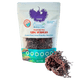 Raw Purple Sea Moss Wildcrafted in a 4oz package, showcasing the gluten-free and keto-friendly label.